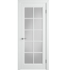 Дверь межкомнатная крашенная эмалью GLANTA WHITE CLOUD Белая